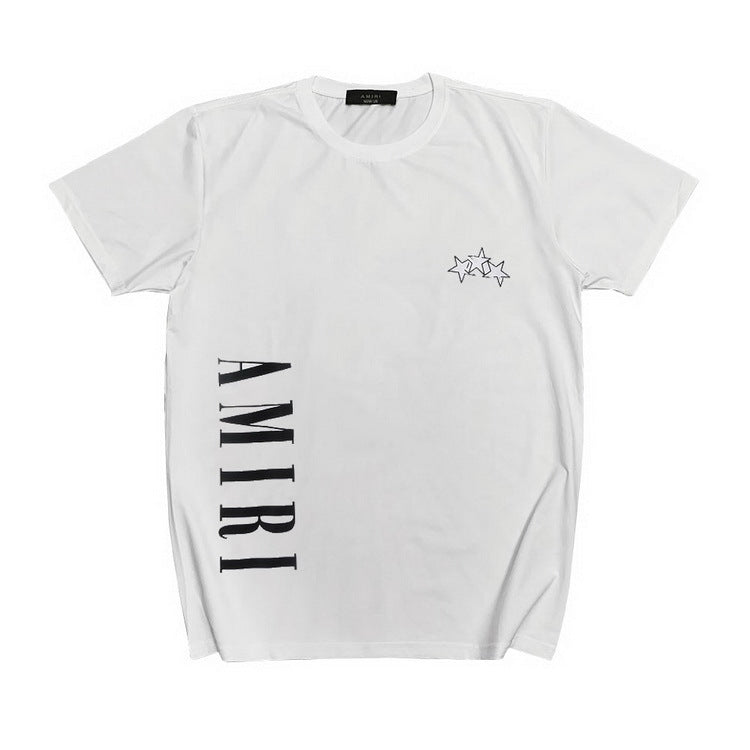 Amiri T Shirt Short Sleeve Printed Casual Half Sleeve T-shirt