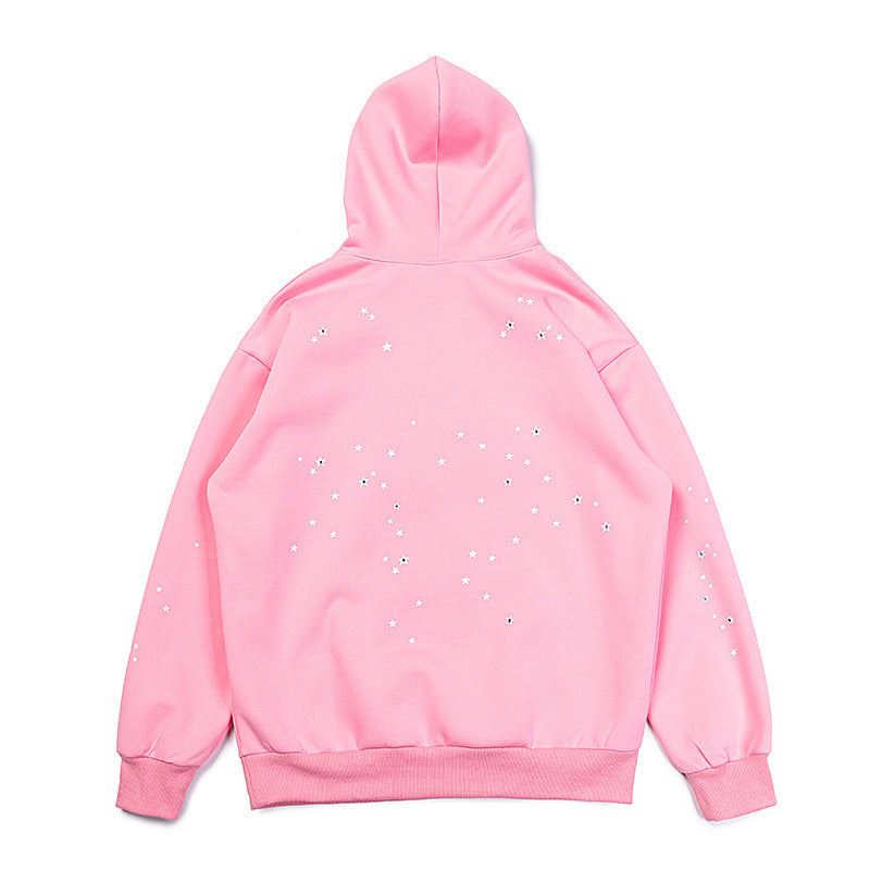 Sp5der Hoodie Spider Web Printing