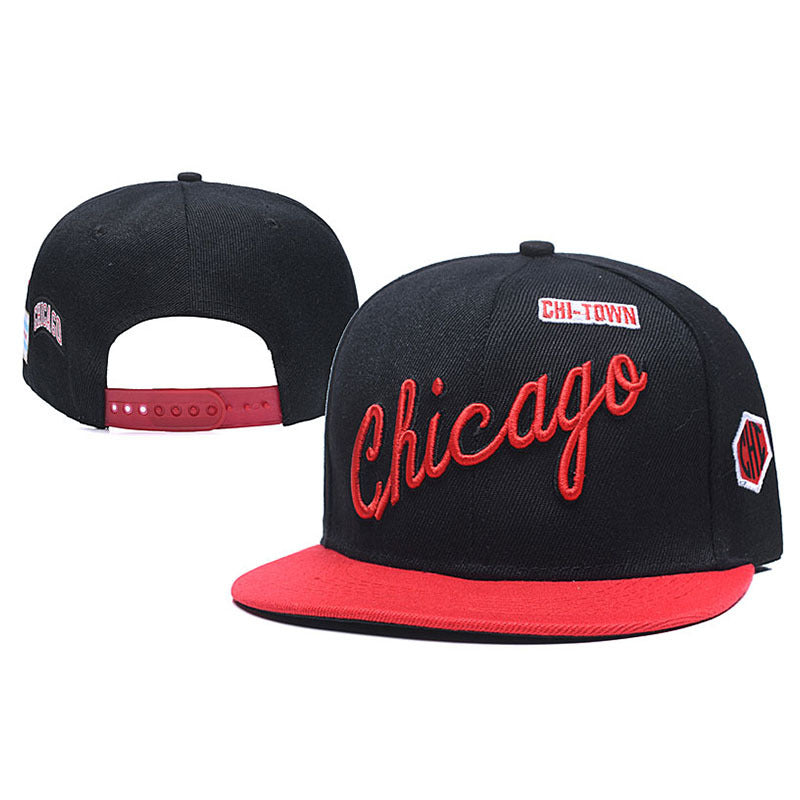 Trendy flat brimmed snapback hats sun protection