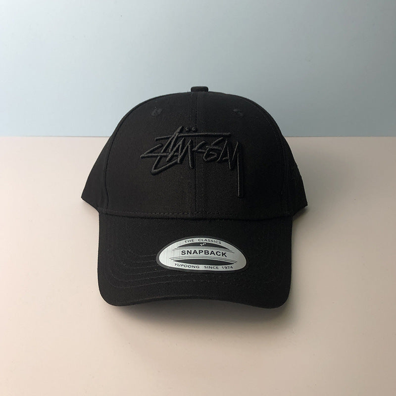 Stussy hat hat versatile embroidery letter cap raw outdoor sunshade baseball cap