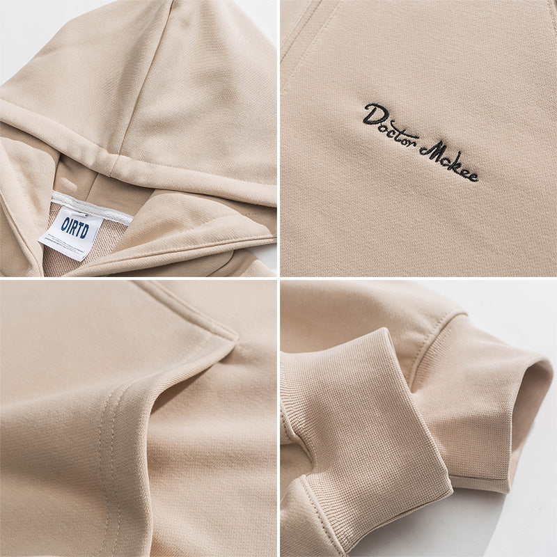 Men Pullover Hoodie Spring Sweater Men's Loose All-Match Spring and Autumn Simplicity Casual