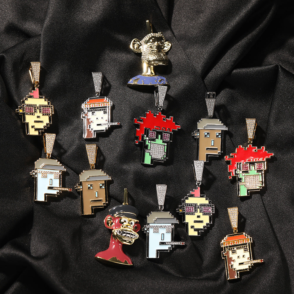 Jewelry MetaUniverse NFT Trend Pendant Marvel Universe Spectrum