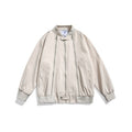Unisex Jacket Vintage Baseball Uniform Jacket Top Loose Spring and Autumn Coat