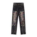 Amiri Jeans Slim Fit Stretch Stickers Jeans