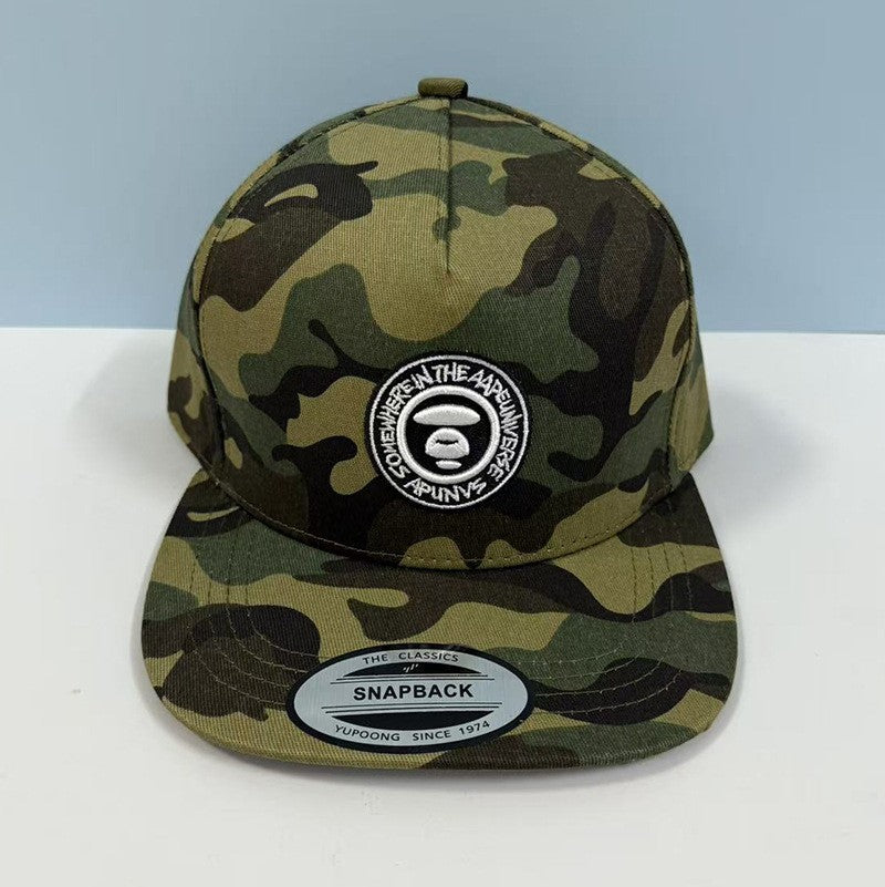 Bathing Ape Bape Hat Trendy brand ape head hat Sunshade sunscreen baseball cap Men's and women's simple cap