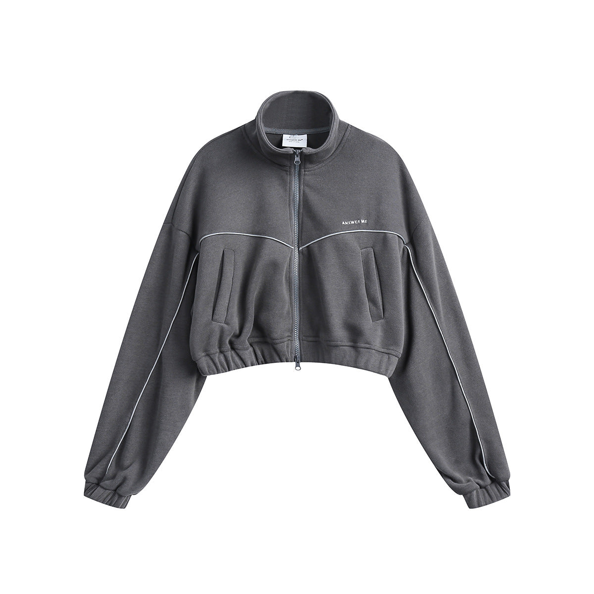 Unisex Jacket Cardigan Jacket Men's and Women's Sports Jacket Short Top