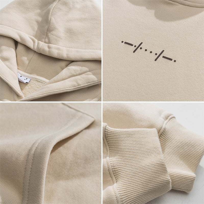 Men Pullover Hoodie Spring Sweater Men's Loose Casual Casual Student Coat