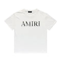 Amiri T Shirt Lettered Casual Hip Hop High Street round Neck Short Sleeve T-shirt
