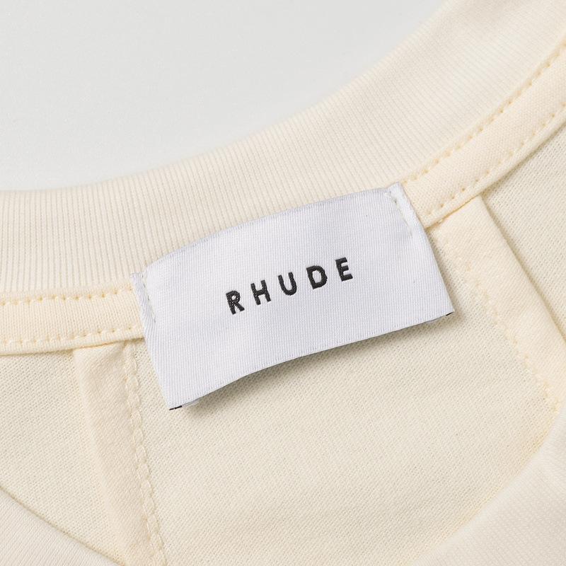 Rhude T Shirt Leopard Print Short Sleeve T-Shirt