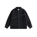 Unisex Jacket Vintage Denim Jacket Loose Denim Jacket