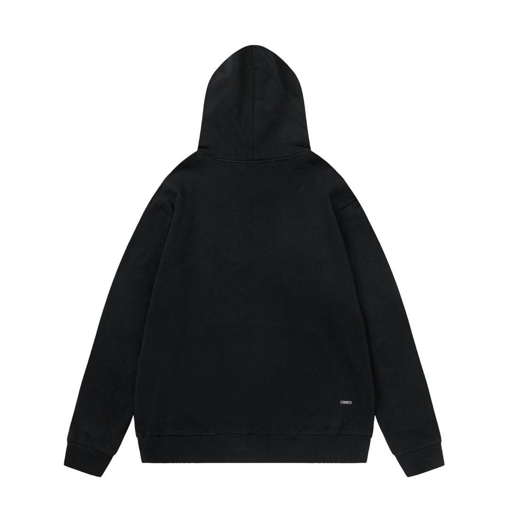 Amiri Hoodie AMI Micro Label Letter Print Pattern Hooded Sweater