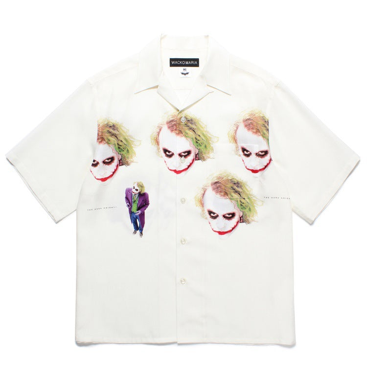 GUILTYPARTIES TIGER Shirts Batman movie short-sleeved shirt
