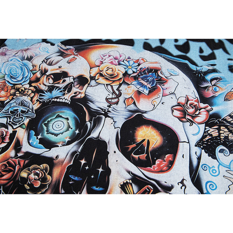 Godspeed T-Shirt Retro Fantasy Pattern