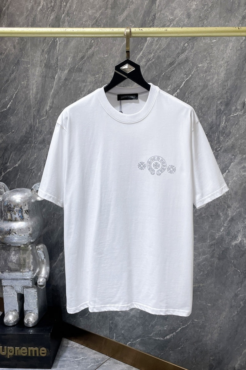 Chrome heart T shirts High-quality 100% cotton streetwear