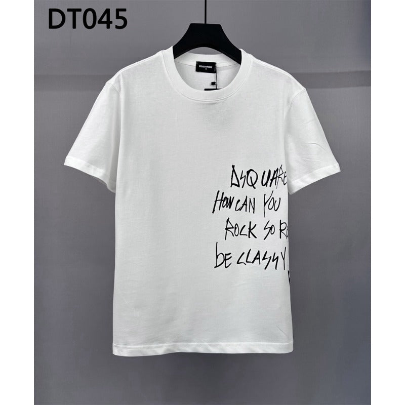 DSQ2 T Shirts New Cartoon Personality Printing