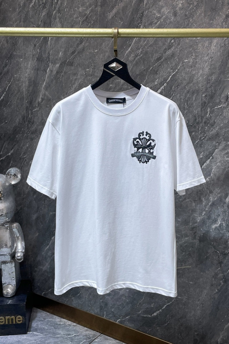 Chrome heart T shirts High-quality 100% cotton streetwear