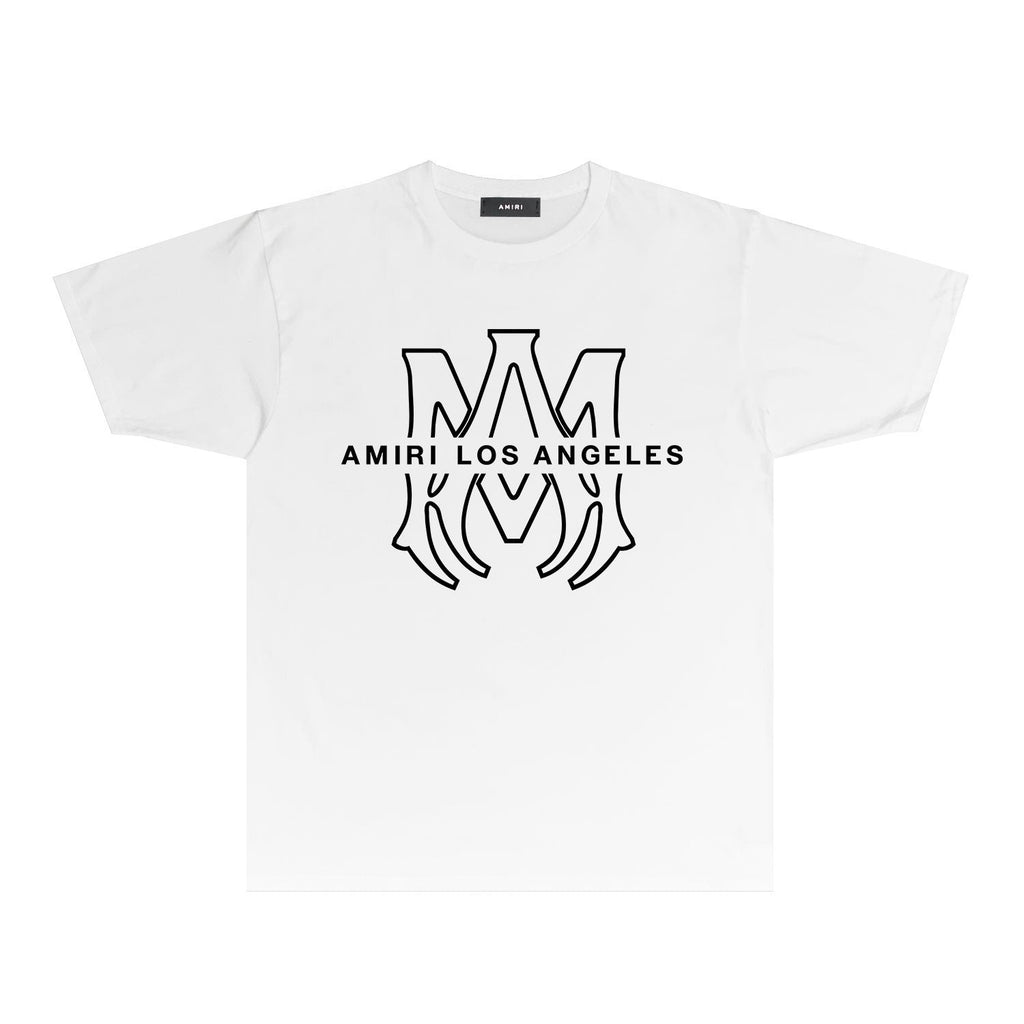Amiri T Shirts Printed Trendy Pure Cotton