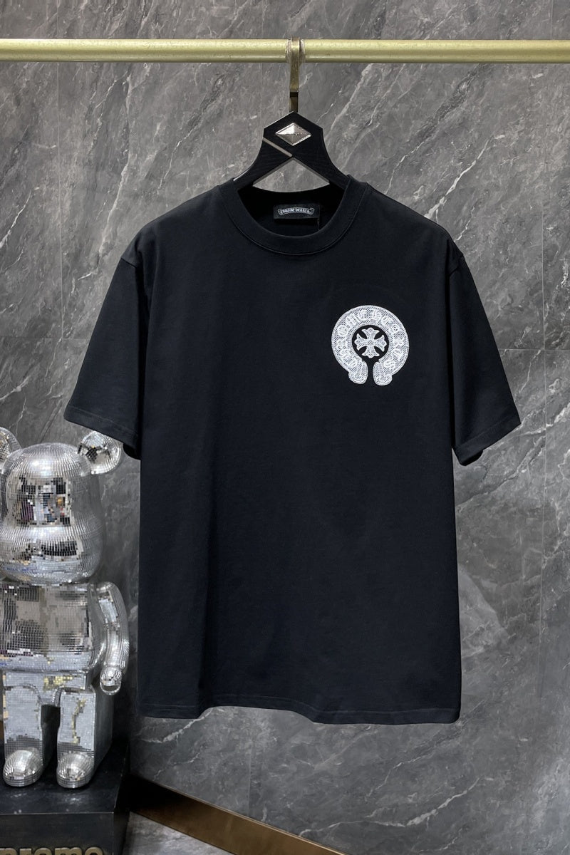 Chrome heart T shirts High-quality 100% cotton streetwear