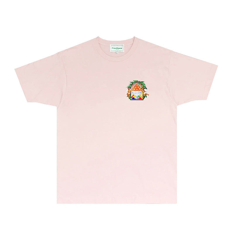 Casablanca T Shirts Fashion Print Street