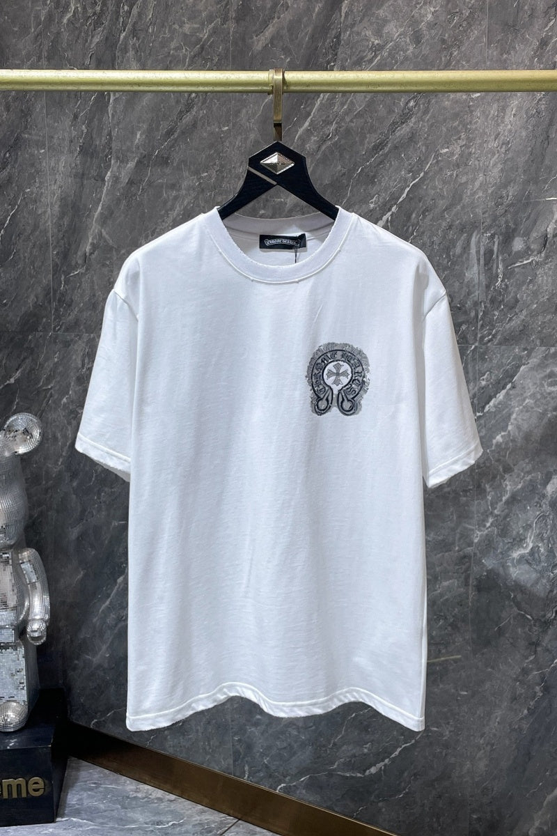 Chrome heart T shirts High-quality 100% cotton streetwear