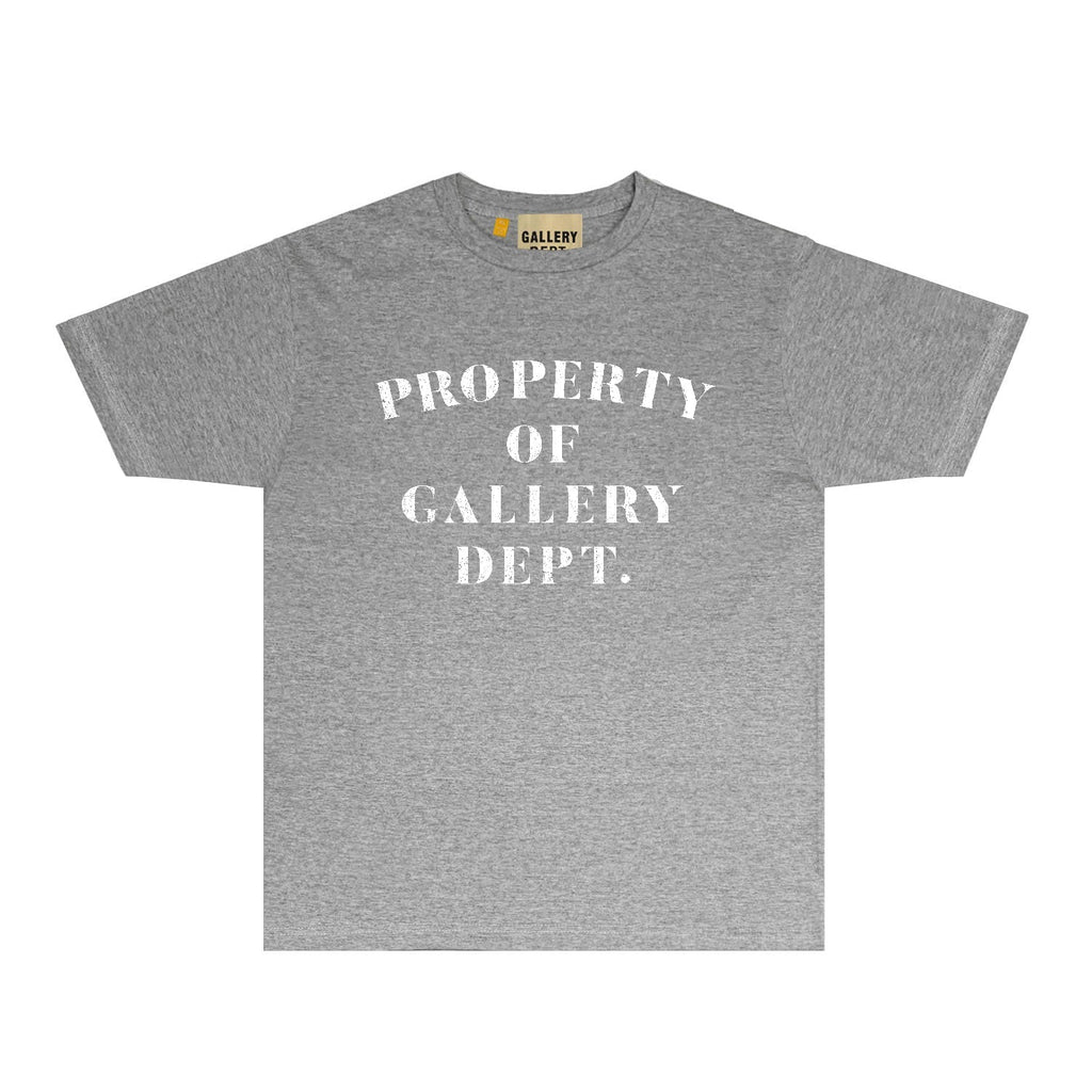 Gallery Dept T Shirt Retro Printed Loose Short-Sleeved Shirt (part2)