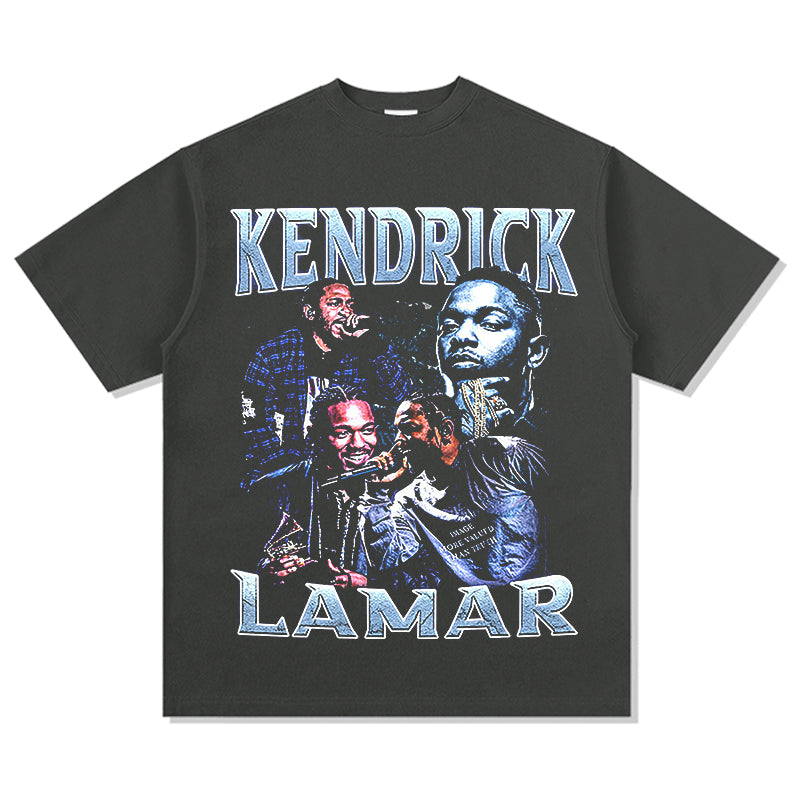 KENDRICE blue gradual change t-shirt