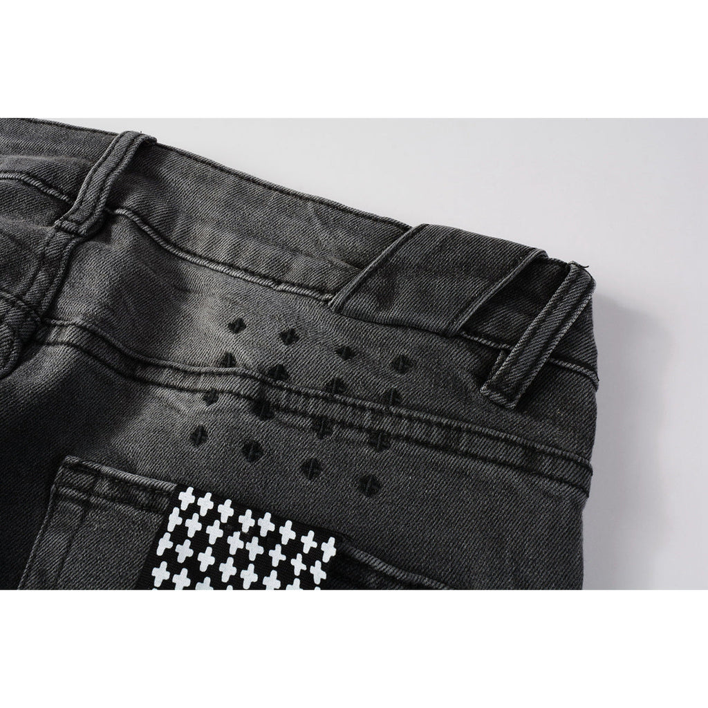 KSUBI Jeans Men's Straight High Street Pants