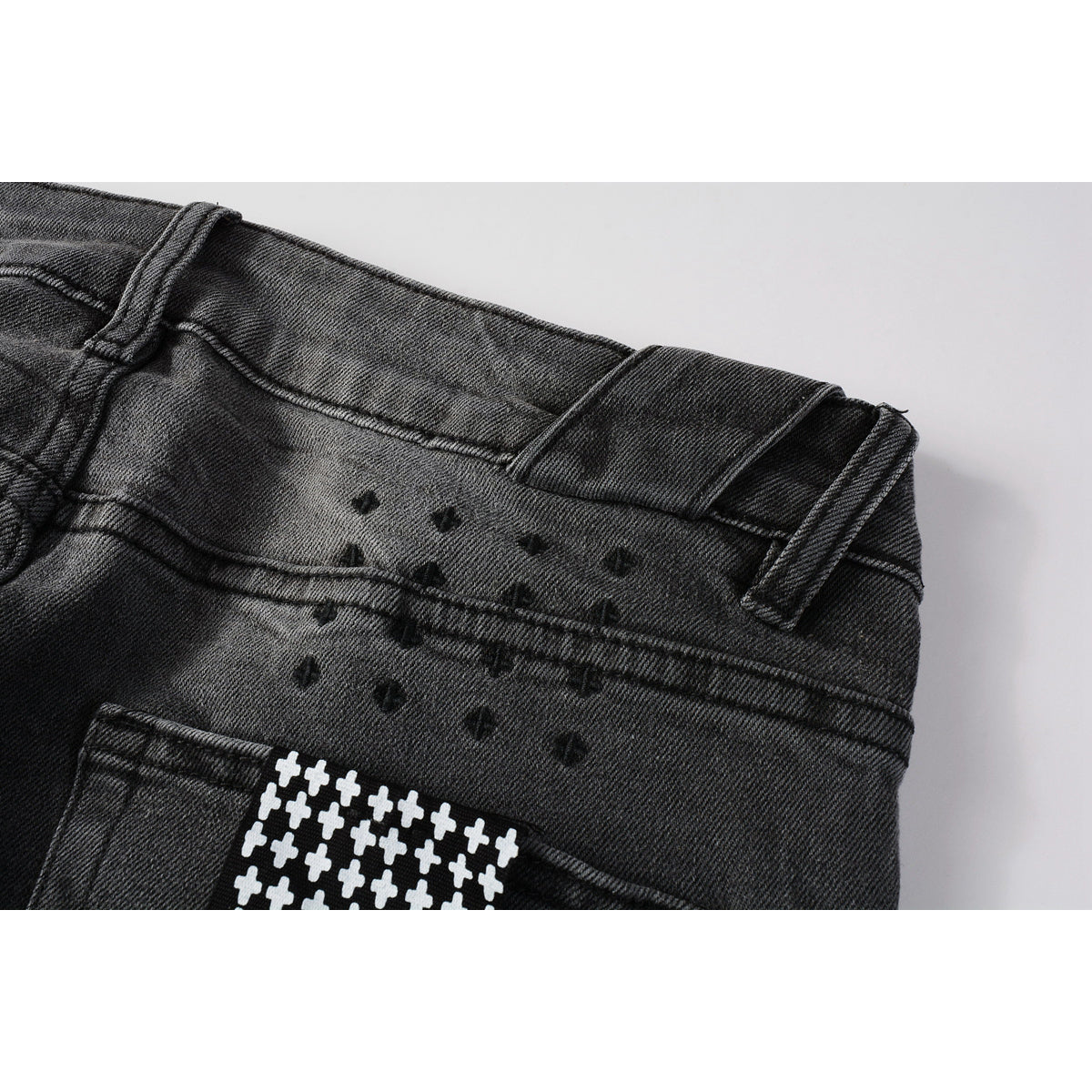 KSUBI Jeans Men's Straight High Street Pants