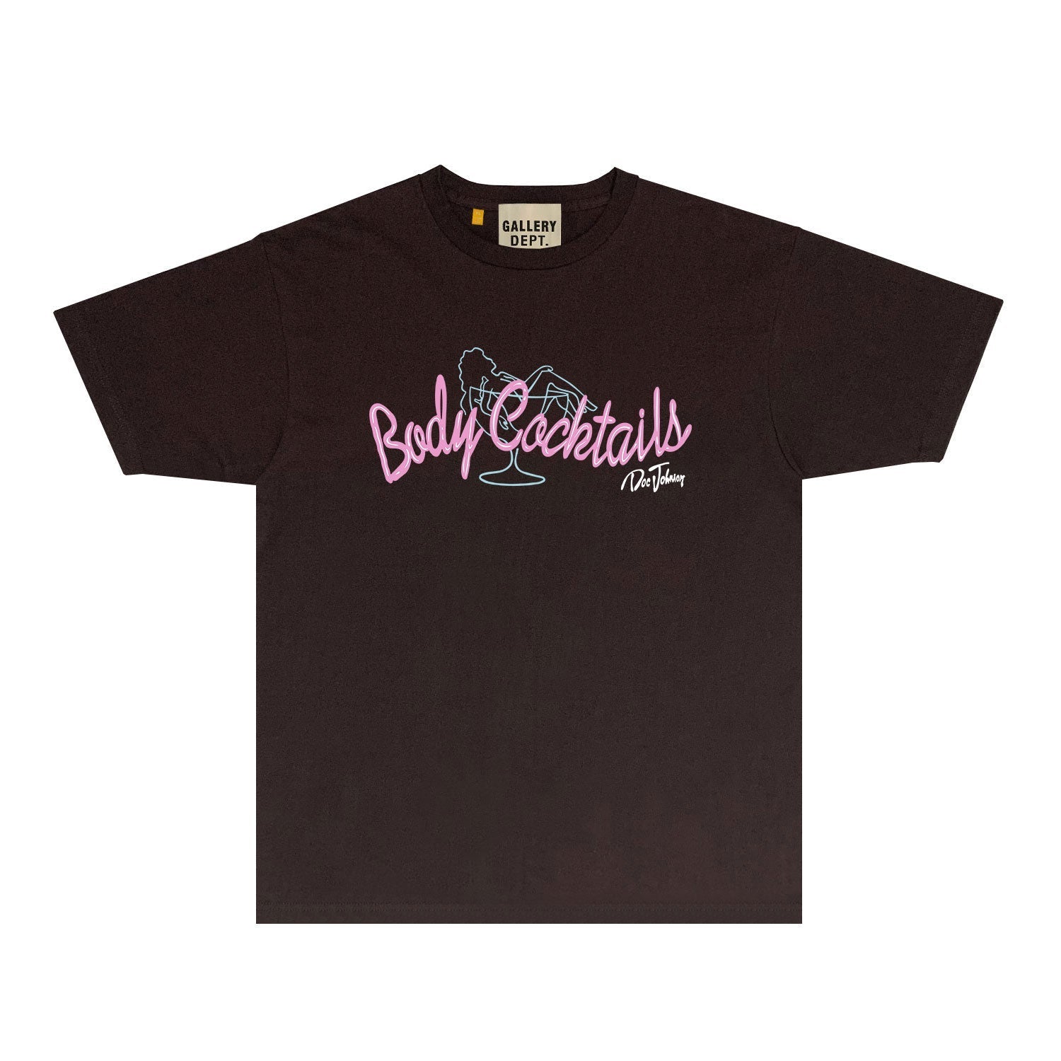 Gallery Dept T Shirt Retro Printed Loose Short-Sleeved Shirt (part2)