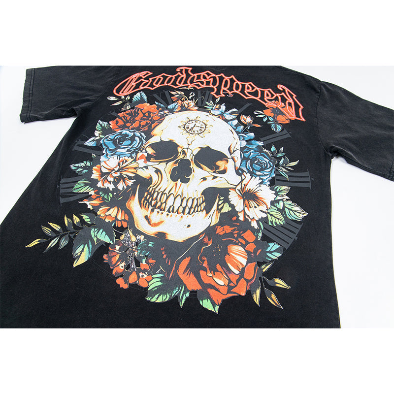 Godspeed T-Shirt Retro Fantasy Pattern