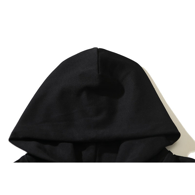 OW hoodie angel wing pattern arrow hooded sweater