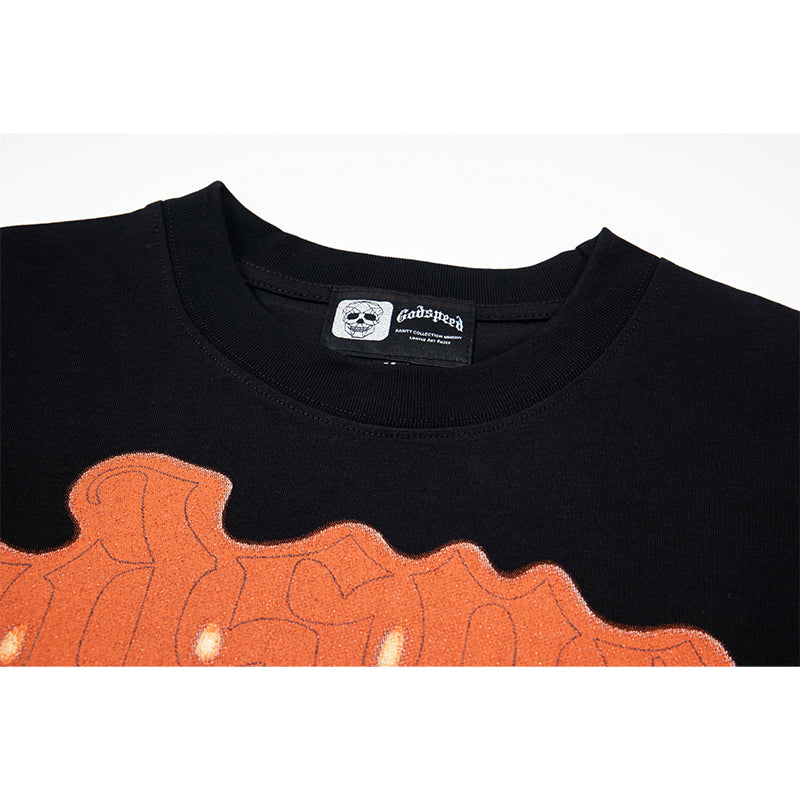 Godspeed T-Shirt Retro Fantasy Pattern