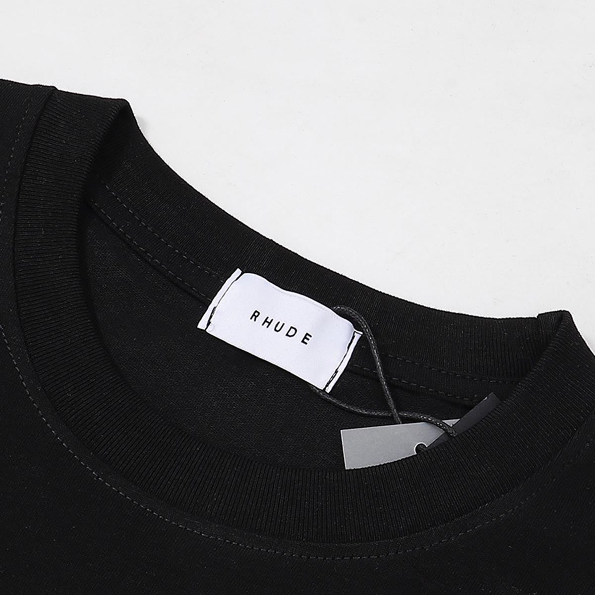 Rhude T Shirts Chevron Logo Repeat