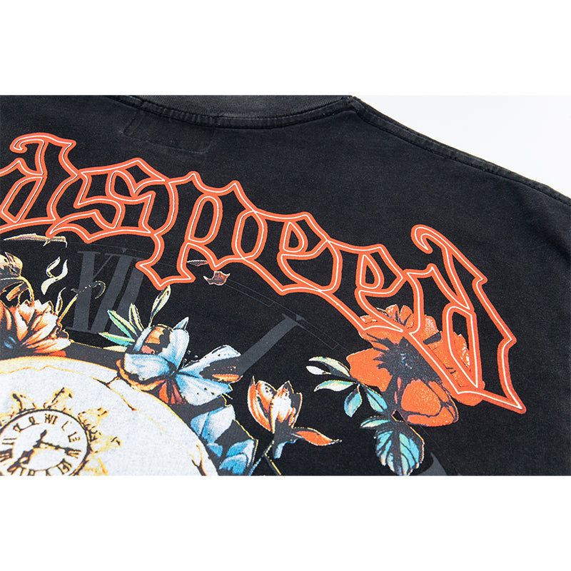 Godspeed T-Shirt Retro Fantasy Pattern