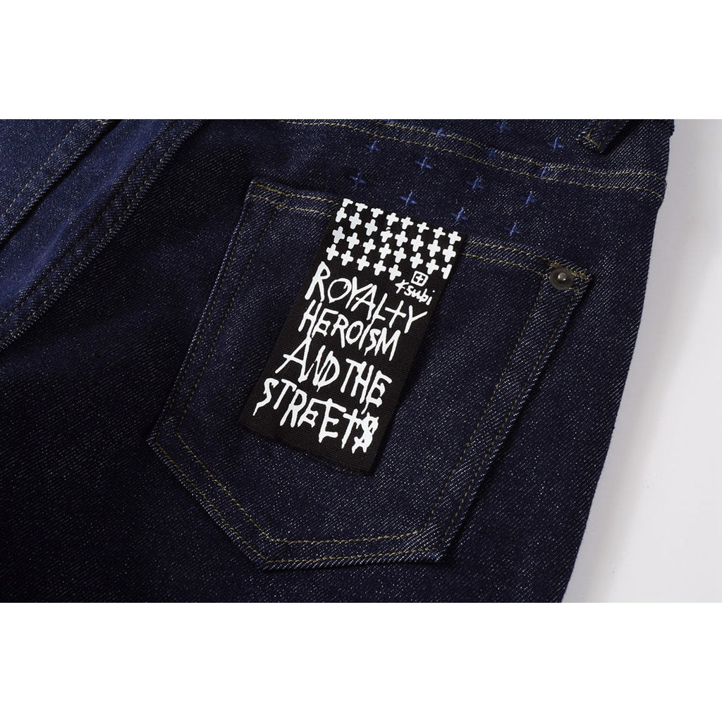 KSUBI Jeans Men's Straight High Street Pants