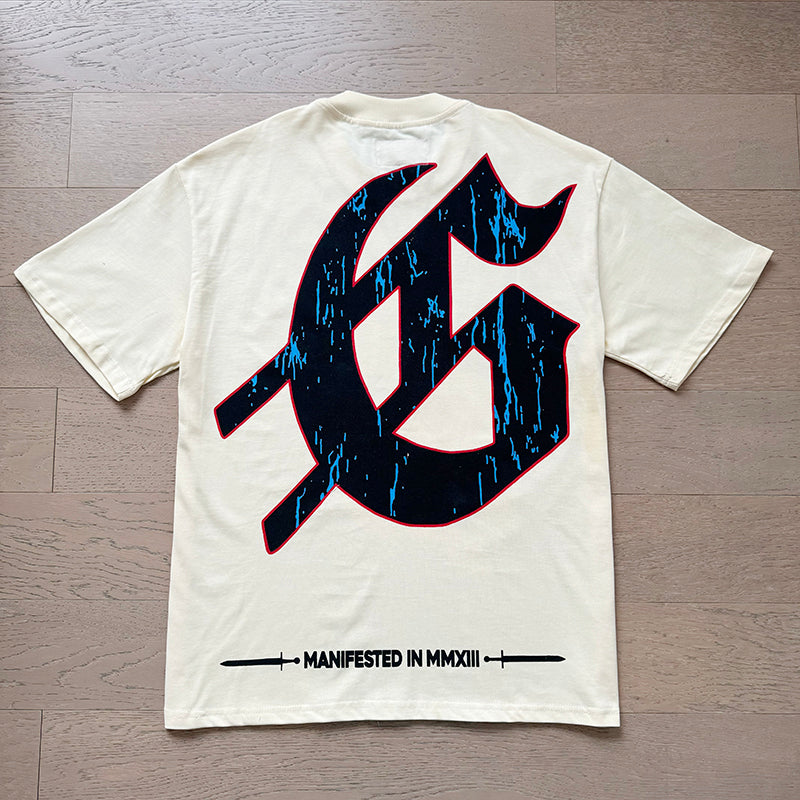 Godspeed T-Shirt Retro Fantasy Pattern