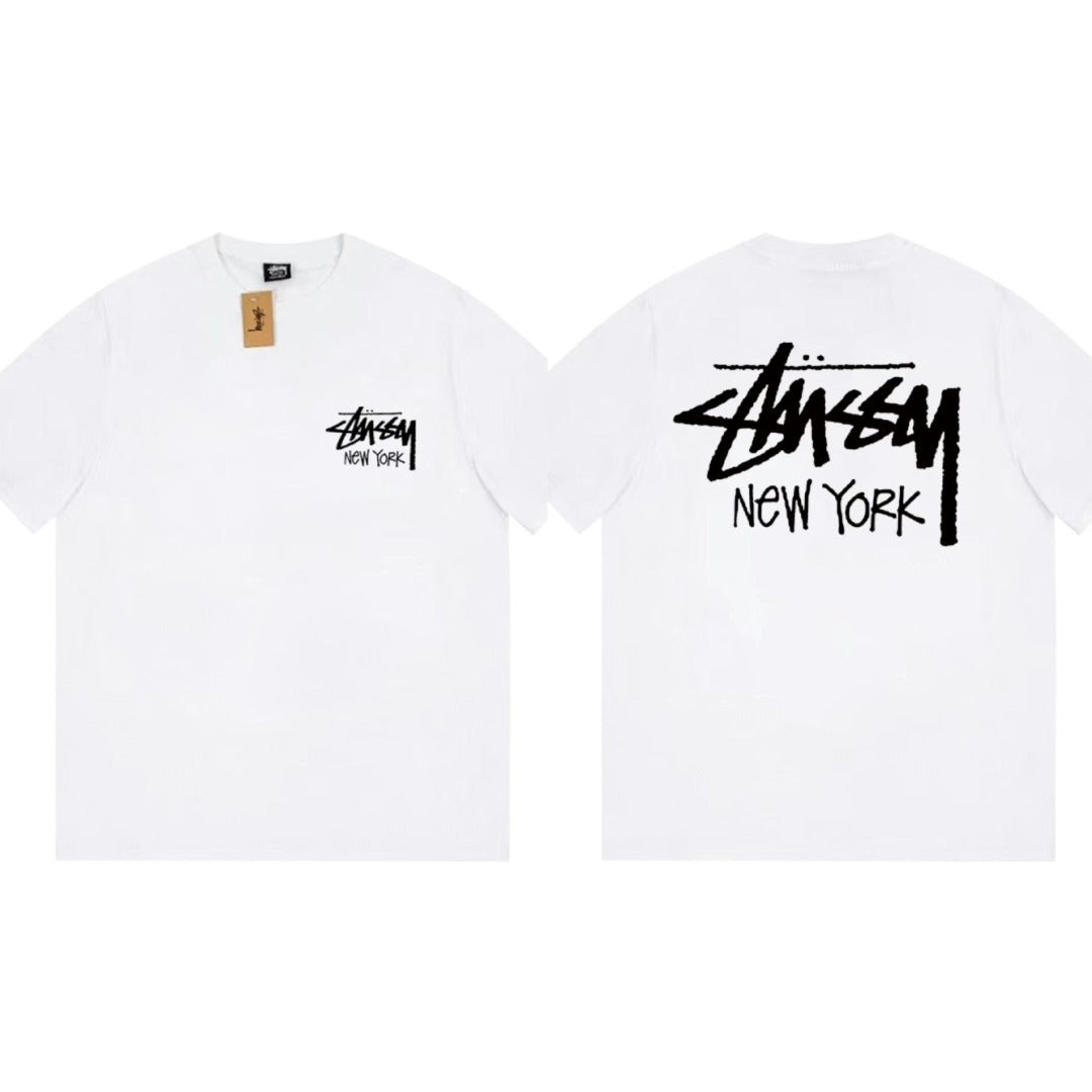 Stu T Shirts Loose Casual T-Shirts Same for Men and Women
