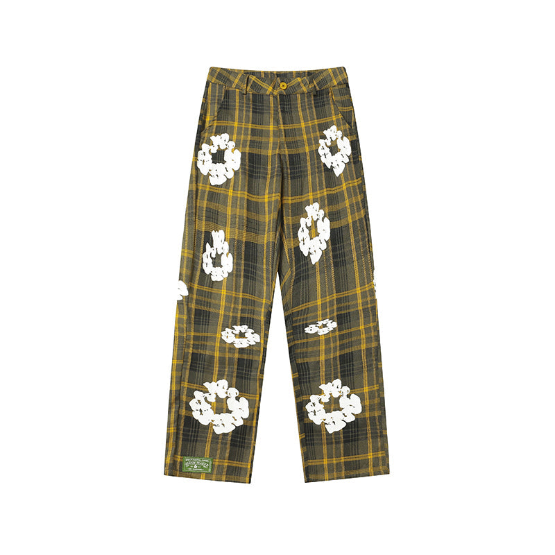 Denim Tears Plaid suit pants