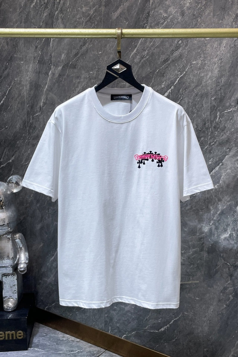 Chrome heart T shirts High-quality 100% cotton streetwear