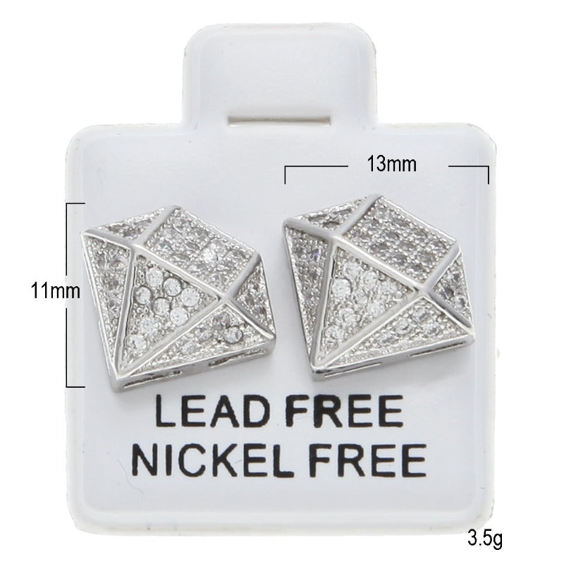 Earrings Diamond Shaped Earrings Spectrum
