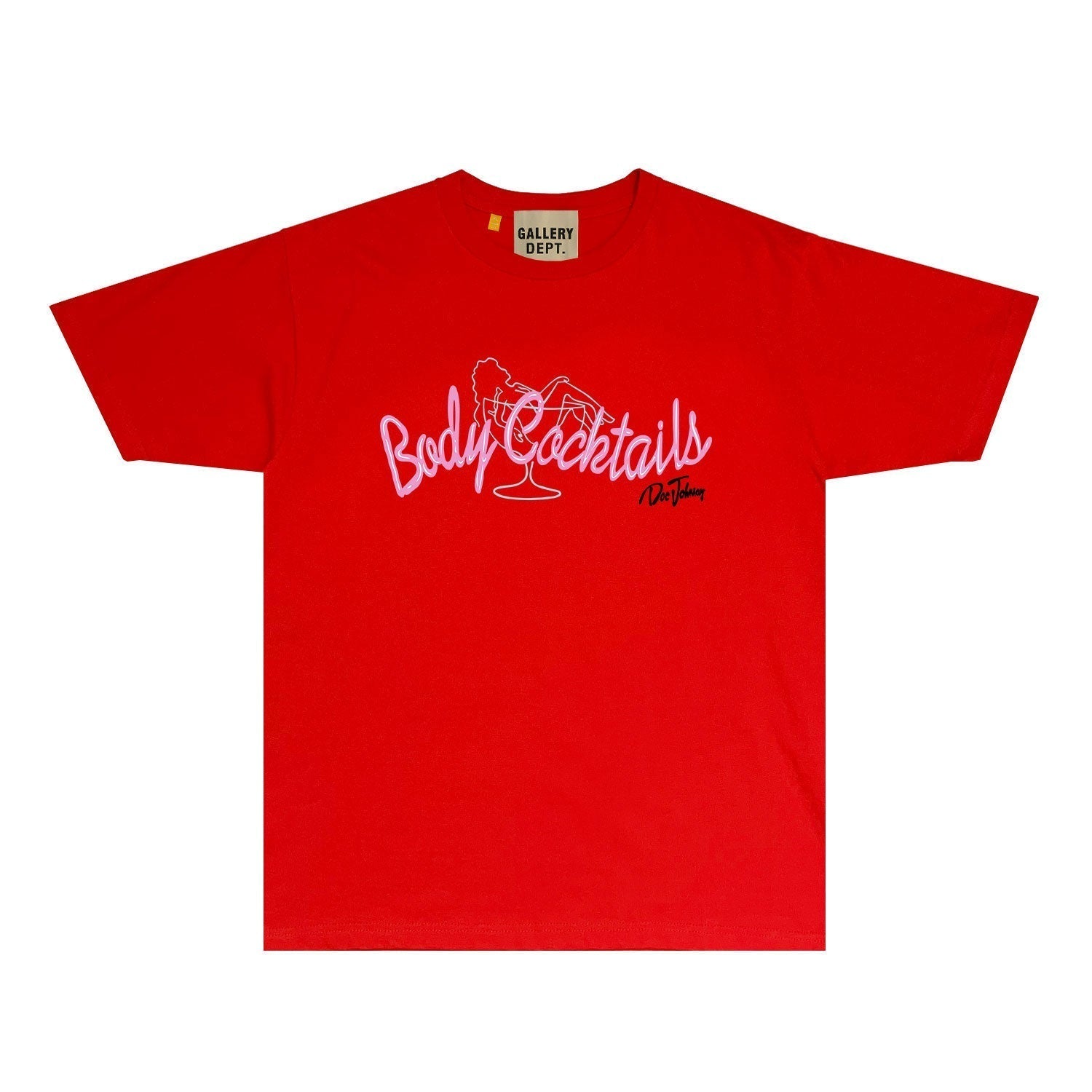 Gallery Dept T Shirt Retro Printed Loose Short-Sleeved Shirt (part2)