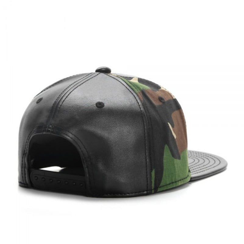 Trendy flat brimmed snapback hats shade