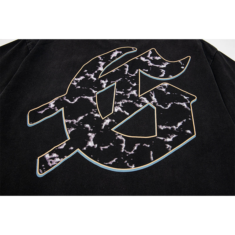 Godspeed T-Shirt Retro Fantasy Pattern