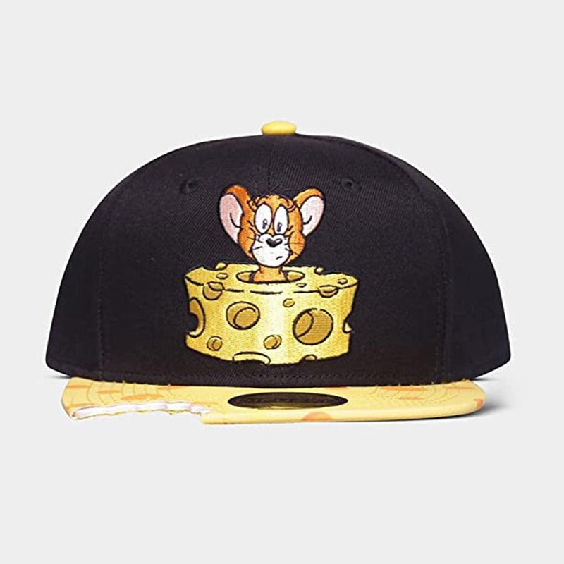 Trendy flat brimmed snapback hats fall and winter cartoon difuzed