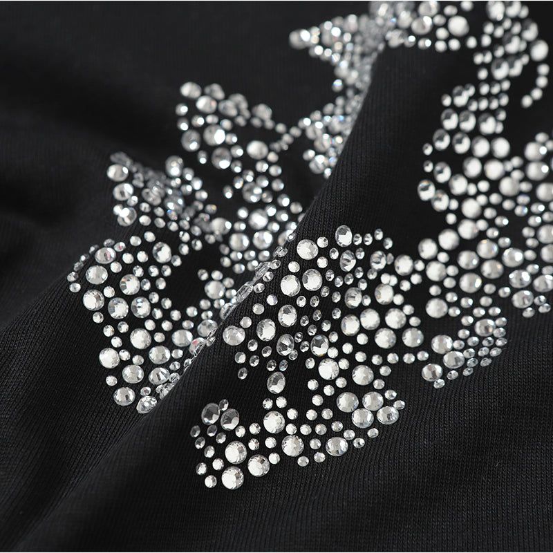 Denim Tears T Shirts Rhinestones