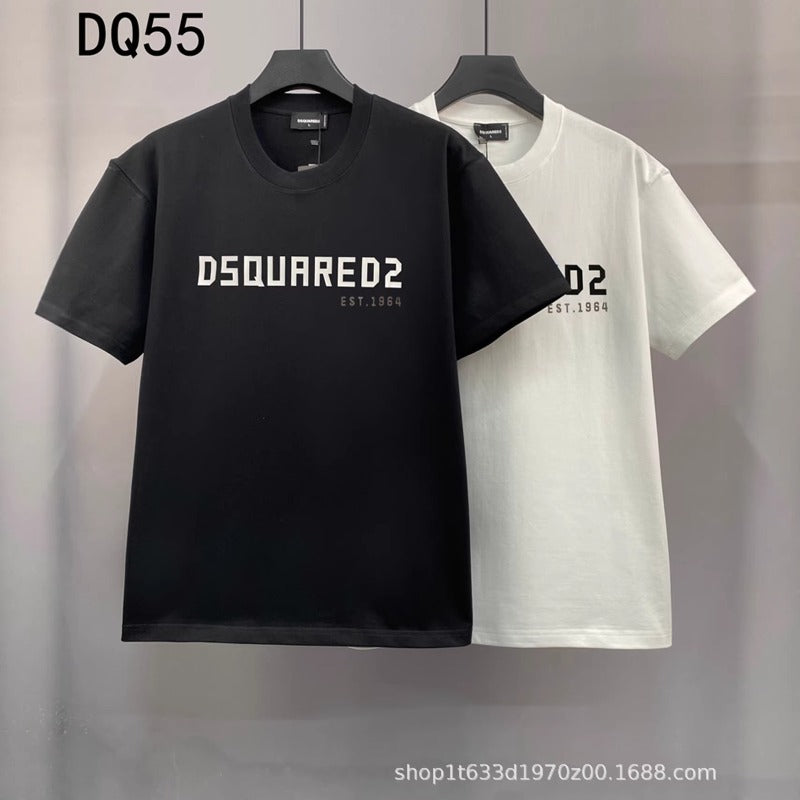 DSQ2 T Shirts Letter Printing Trend Brand