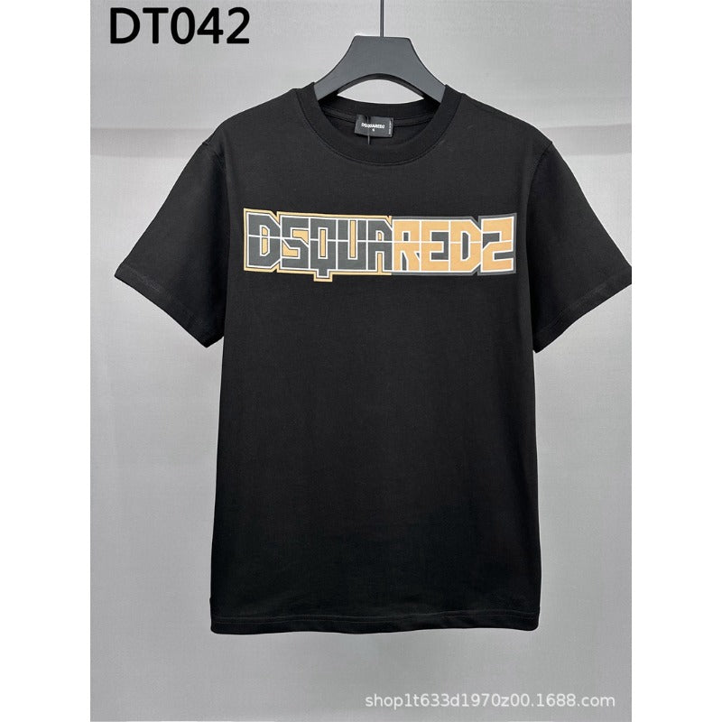 DSQ2 T Shirts Tide Letter Print