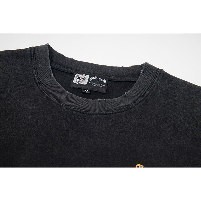 Godspeed T-Shirt Retro Fantasy Pattern