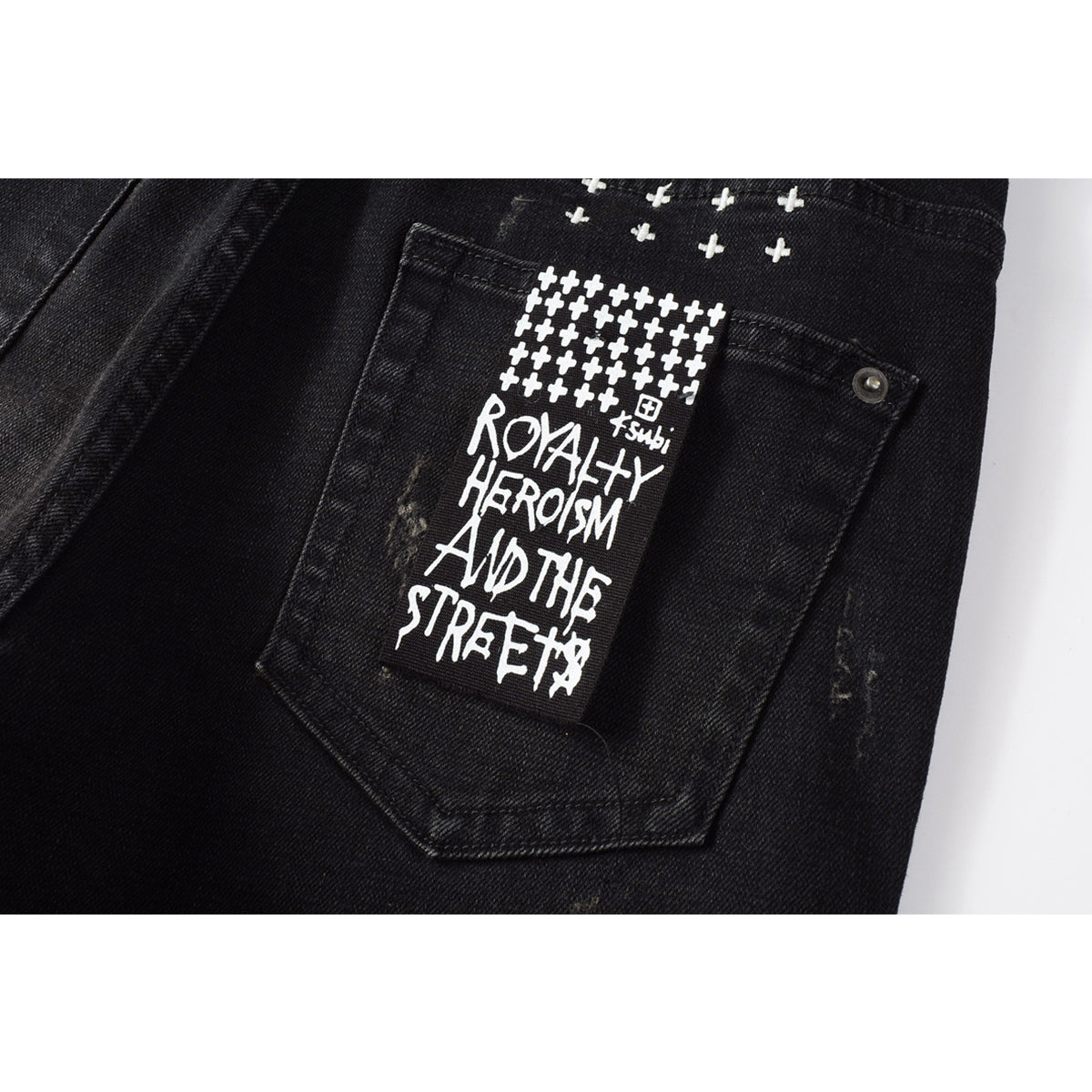KSUBI Jeans Men's Straight High Street Pants