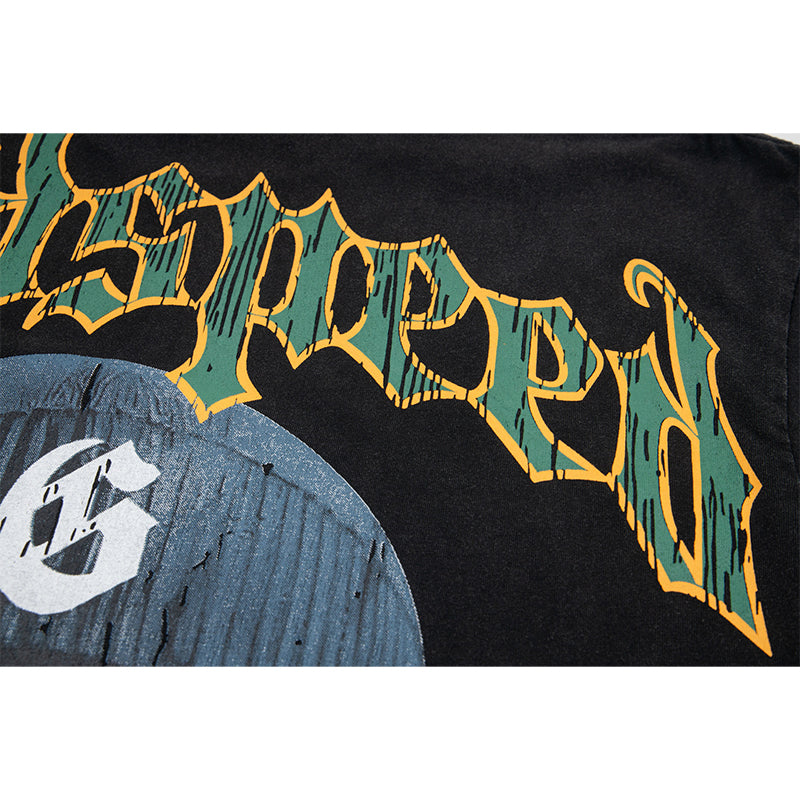 Godspeed T-Shirt Retro Fantasy Pattern